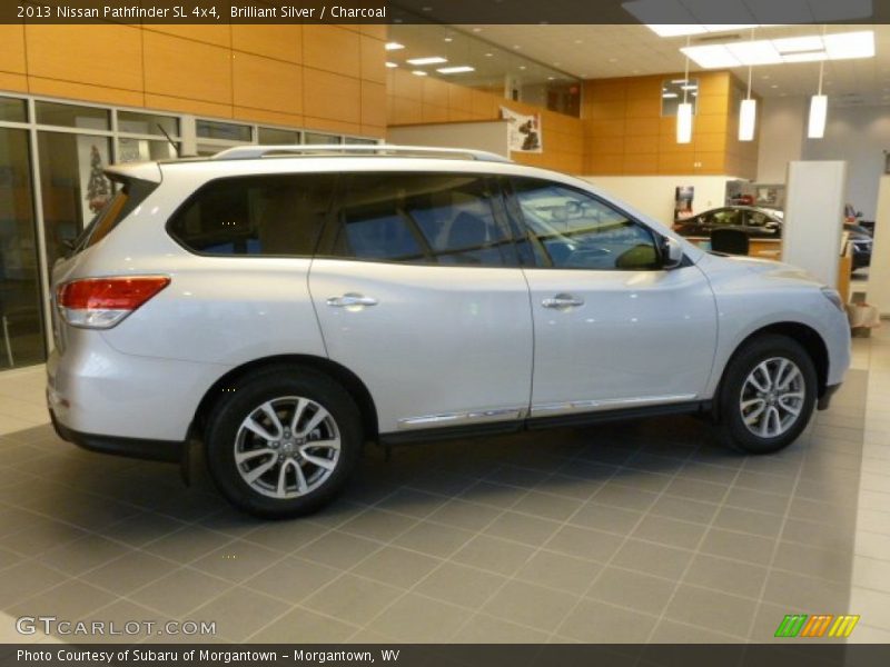 Brilliant Silver / Charcoal 2013 Nissan Pathfinder SL 4x4