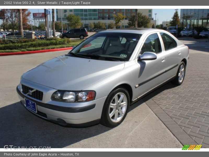 Silver Metallic / Taupe/Light Taupe 2002 Volvo S60 2.4