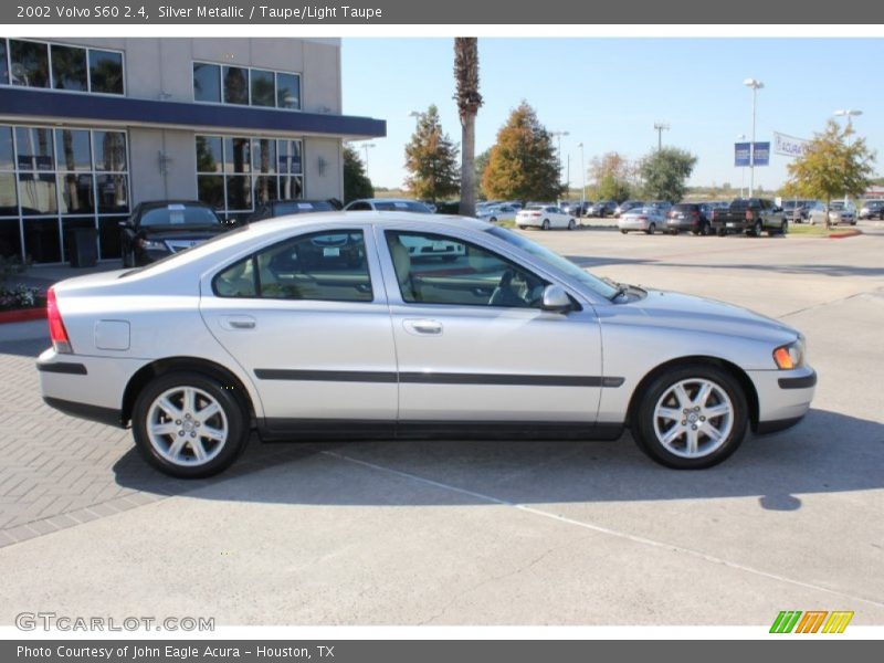 Silver Metallic / Taupe/Light Taupe 2002 Volvo S60 2.4