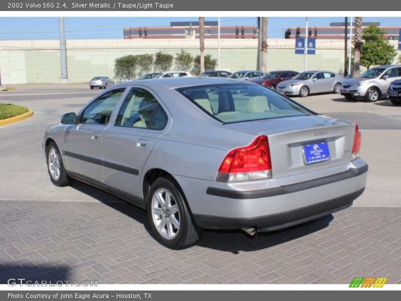Silver Metallic / Taupe/Light Taupe 2002 Volvo S60 2.4