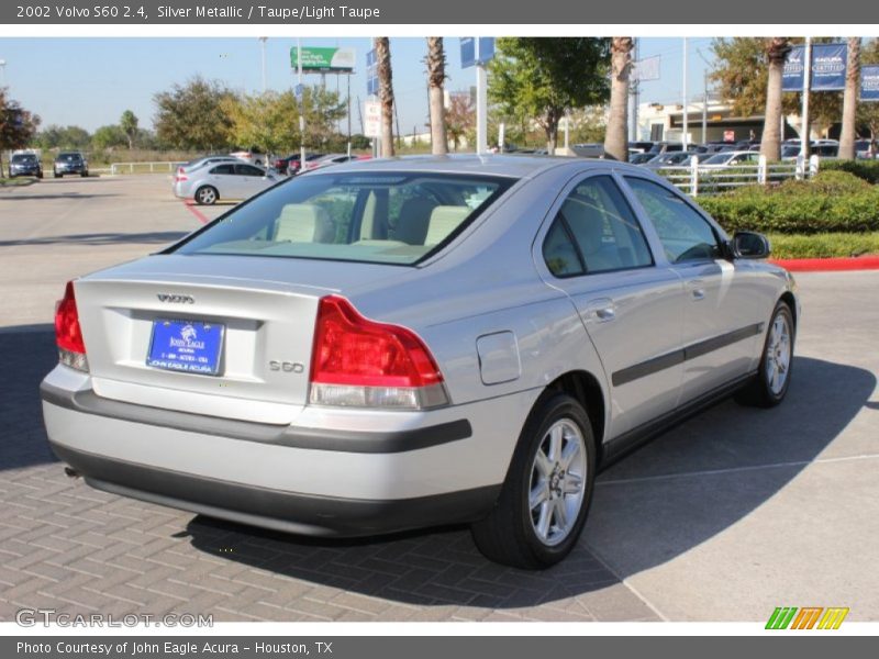 Silver Metallic / Taupe/Light Taupe 2002 Volvo S60 2.4