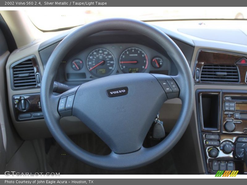 Silver Metallic / Taupe/Light Taupe 2002 Volvo S60 2.4