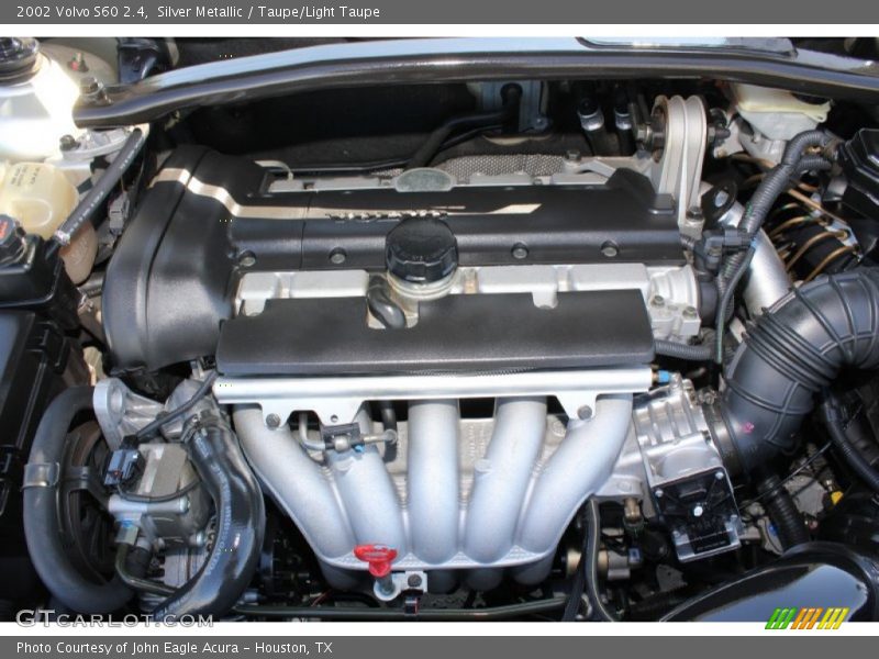 Silver Metallic / Taupe/Light Taupe 2002 Volvo S60 2.4