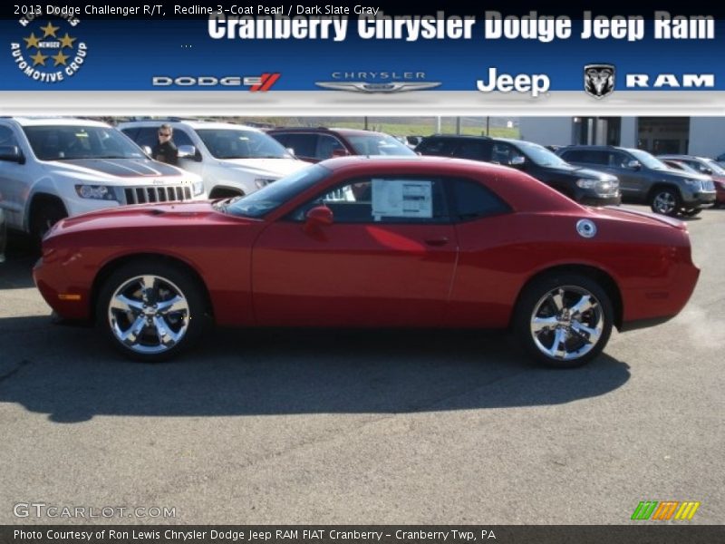 Redline 3-Coat Pearl / Dark Slate Gray 2013 Dodge Challenger R/T