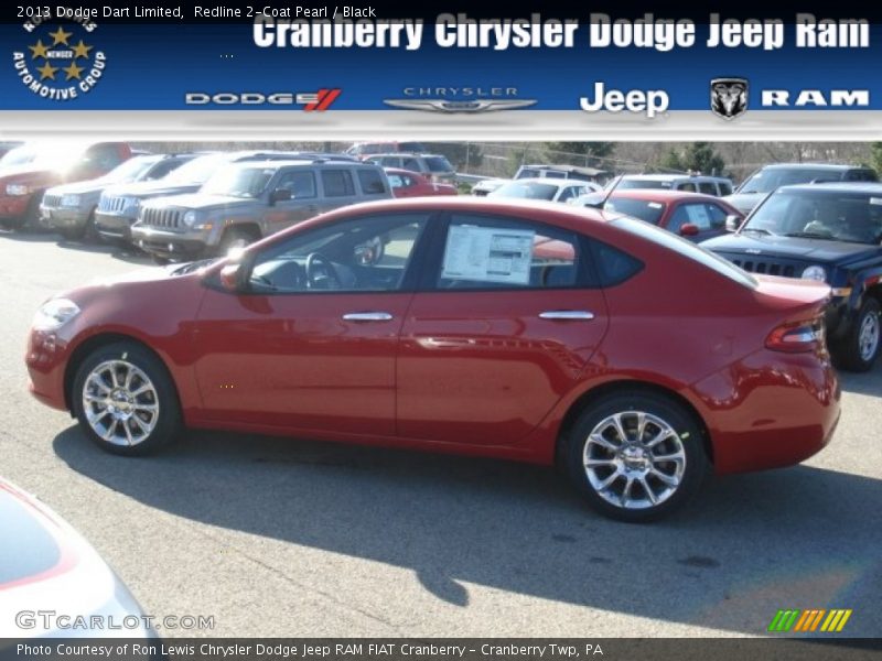 Redline 2-Coat Pearl / Black 2013 Dodge Dart Limited