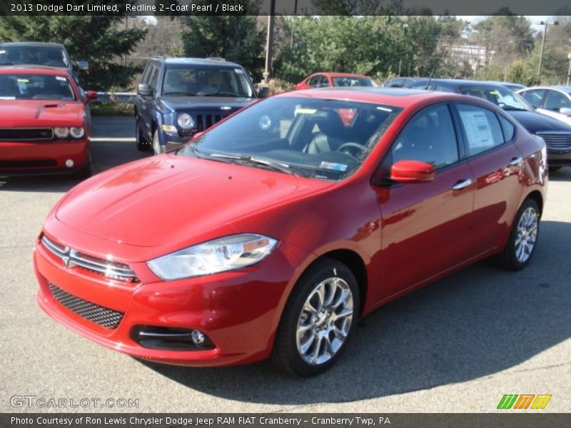 Redline 2-Coat Pearl / Black 2013 Dodge Dart Limited