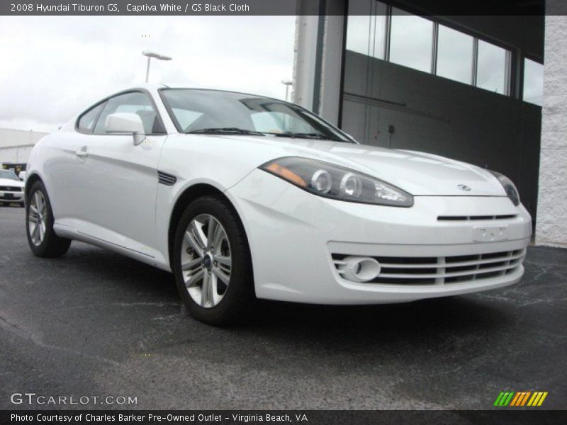 Front 3/4 View of 2008 Tiburon GS