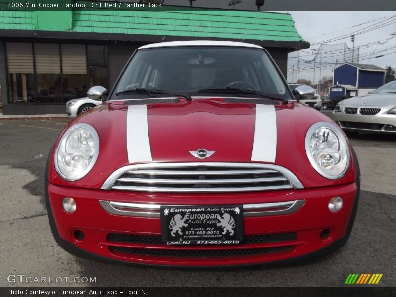 Chili Red / Panther Black 2006 Mini Cooper Hardtop