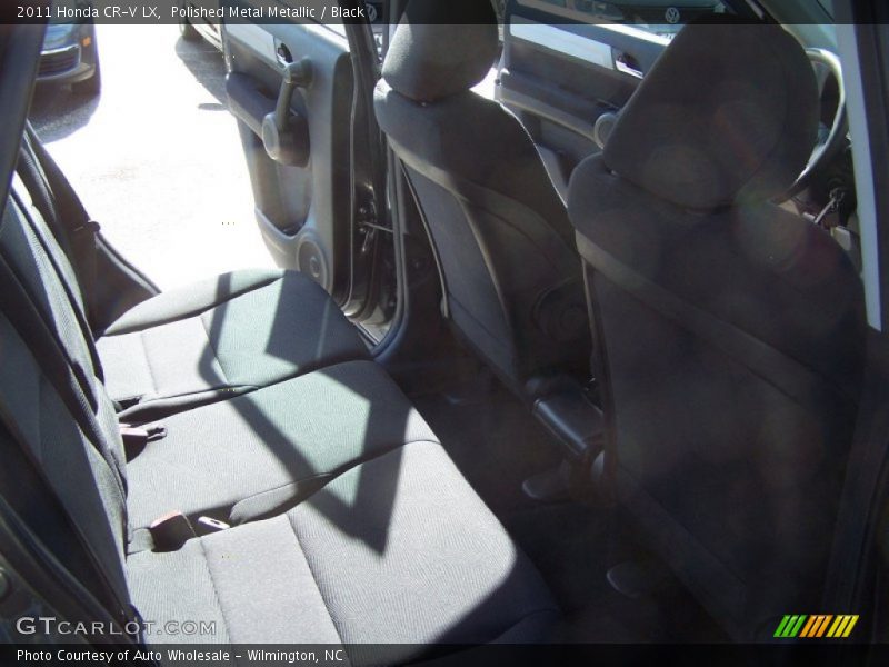 Polished Metal Metallic / Black 2011 Honda CR-V LX