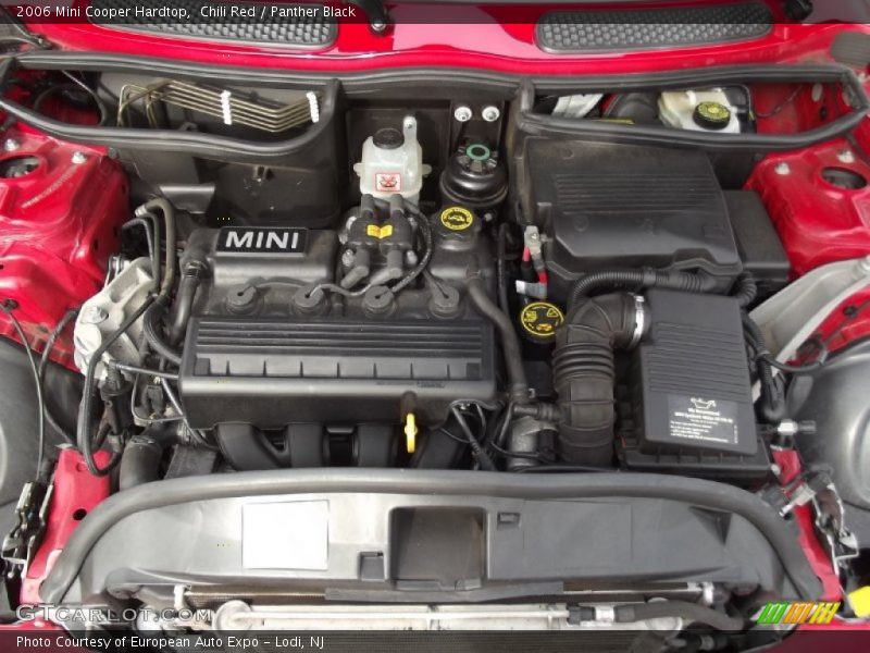 Chili Red / Panther Black 2006 Mini Cooper Hardtop