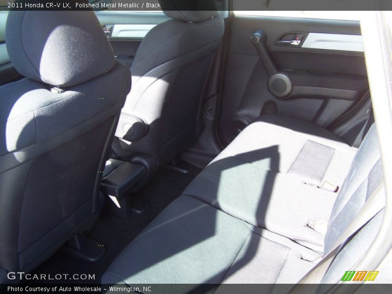 Polished Metal Metallic / Black 2011 Honda CR-V LX