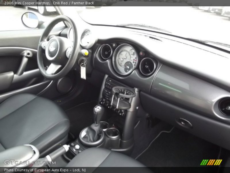 Chili Red / Panther Black 2006 Mini Cooper Hardtop