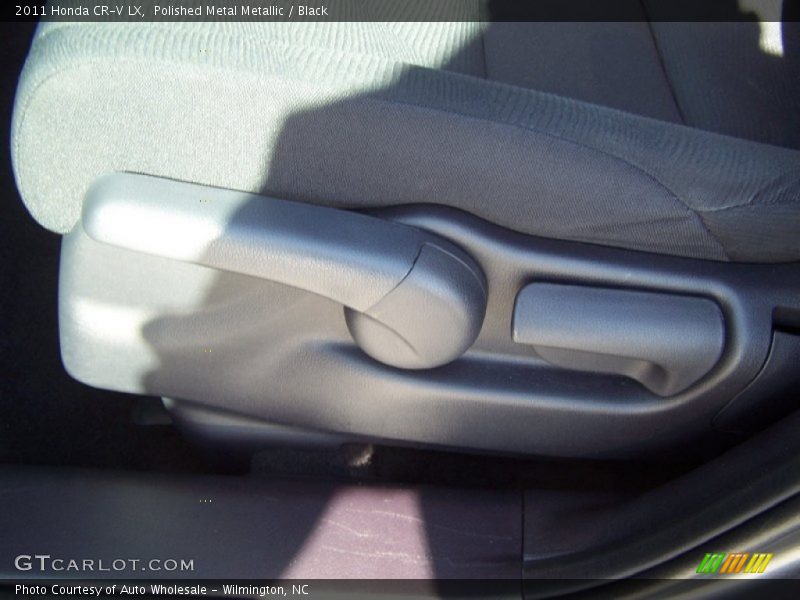 Polished Metal Metallic / Black 2011 Honda CR-V LX