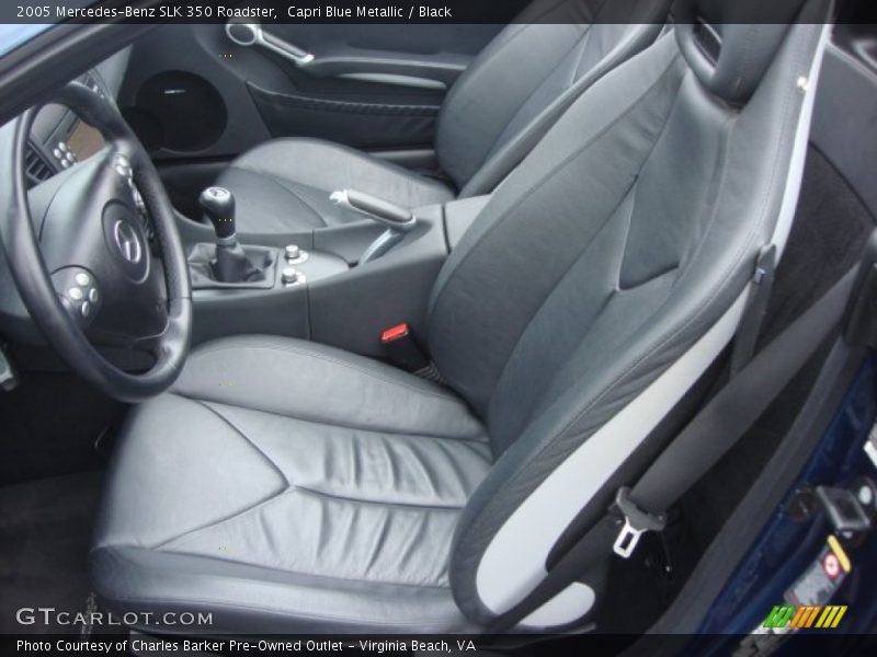  2005 SLK 350 Roadster Black Interior