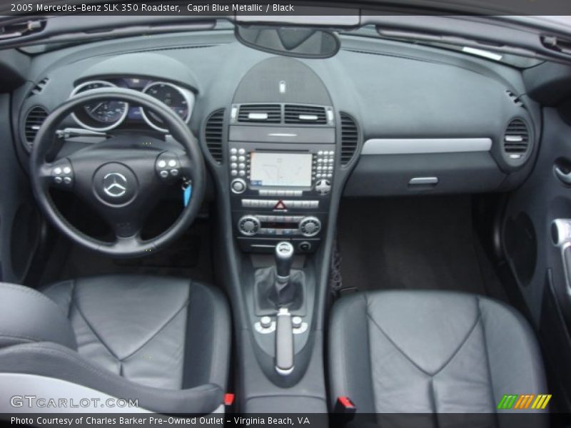 Dashboard of 2005 SLK 350 Roadster