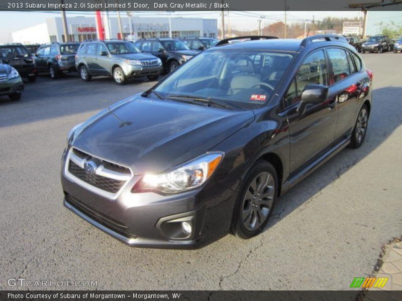 Dark Gray Metallic / Black 2013 Subaru Impreza 2.0i Sport Limited 5 Door