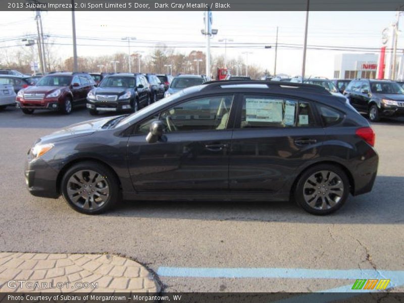 Dark Gray Metallic / Black 2013 Subaru Impreza 2.0i Sport Limited 5 Door