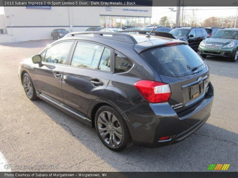 Dark Gray Metallic / Black 2013 Subaru Impreza 2.0i Sport Limited 5 Door