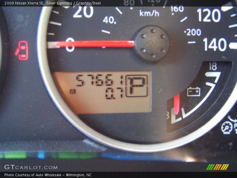 Silver Lightning / Graphite/Steel 2009 Nissan Xterra SE