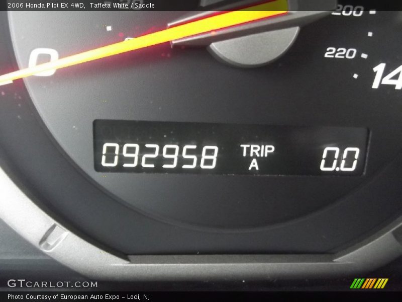 Taffeta White / Saddle 2006 Honda Pilot EX 4WD