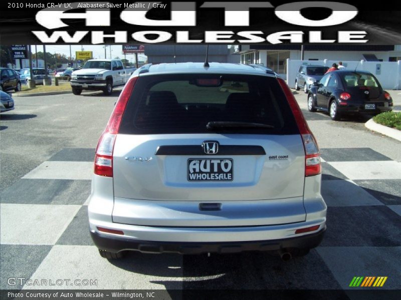 Alabaster Silver Metallic / Gray 2010 Honda CR-V LX