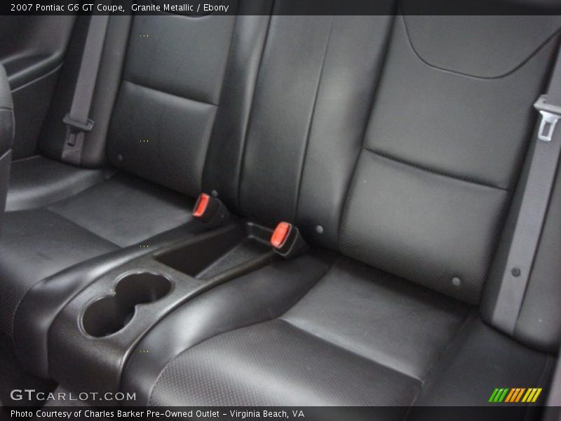 Granite Metallic / Ebony 2007 Pontiac G6 GT Coupe