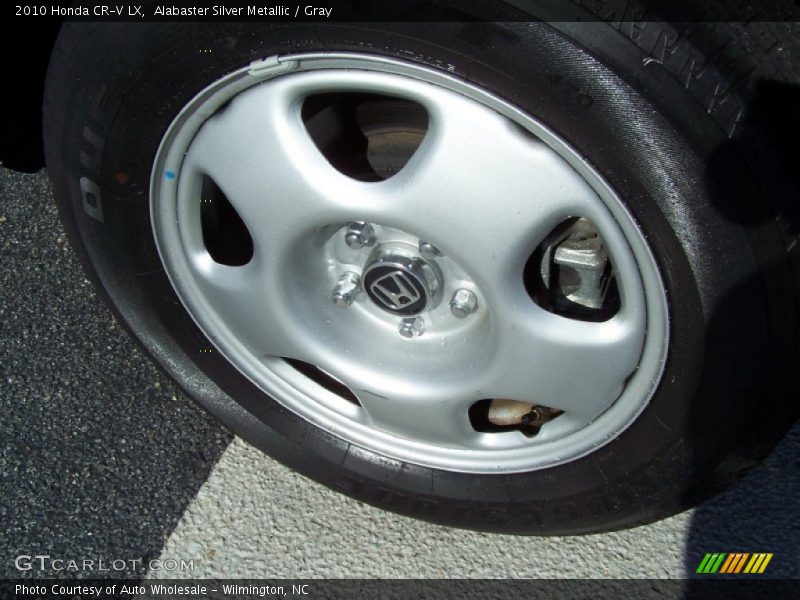 Alabaster Silver Metallic / Gray 2010 Honda CR-V LX
