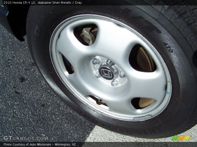 Alabaster Silver Metallic / Gray 2010 Honda CR-V LX