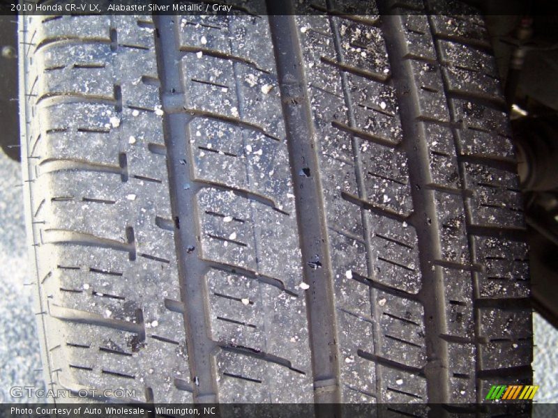 Alabaster Silver Metallic / Gray 2010 Honda CR-V LX