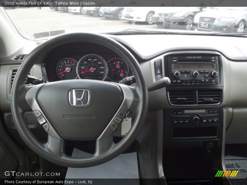 Taffeta White / Saddle 2006 Honda Pilot EX 4WD