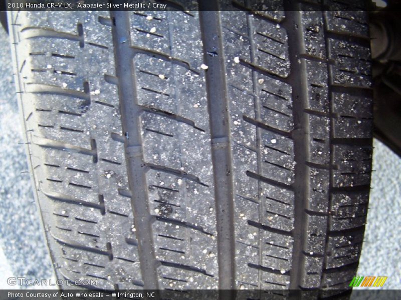 Alabaster Silver Metallic / Gray 2010 Honda CR-V LX
