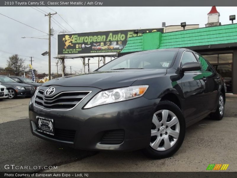 Classic Silver Metallic / Ash Gray 2010 Toyota Camry SE
