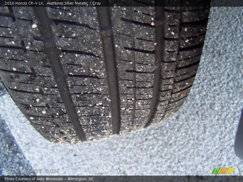Alabaster Silver Metallic / Gray 2010 Honda CR-V LX