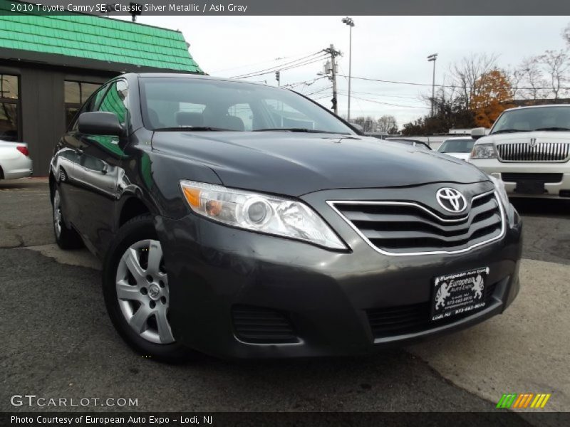 Classic Silver Metallic / Ash Gray 2010 Toyota Camry SE