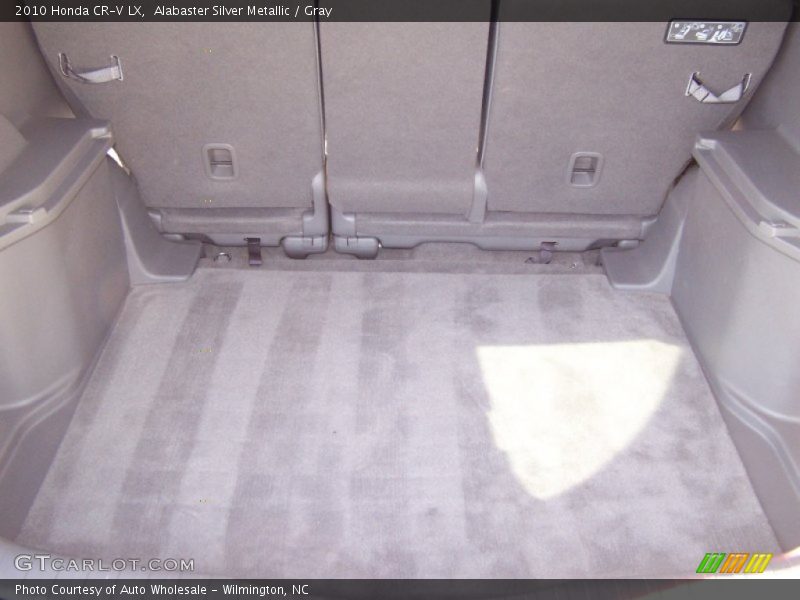 Alabaster Silver Metallic / Gray 2010 Honda CR-V LX