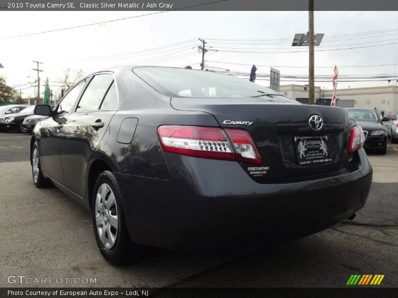 Classic Silver Metallic / Ash Gray 2010 Toyota Camry SE
