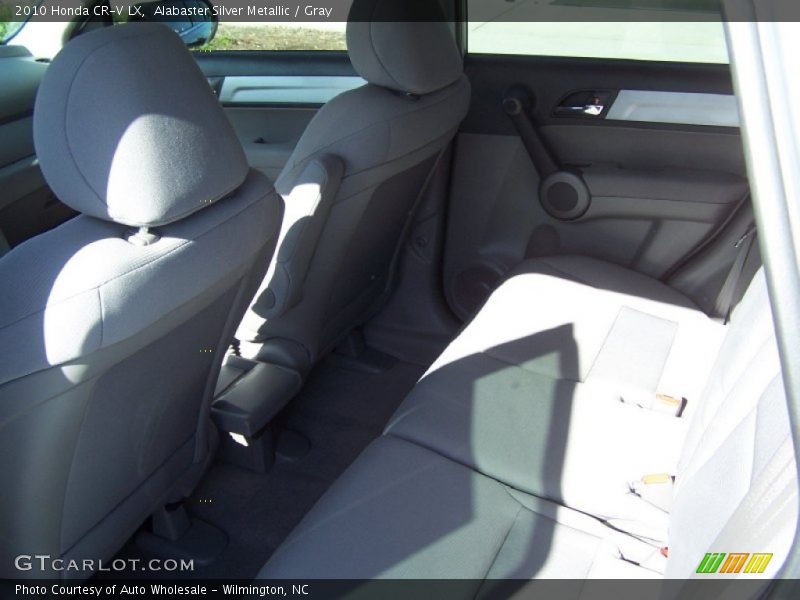 Alabaster Silver Metallic / Gray 2010 Honda CR-V LX