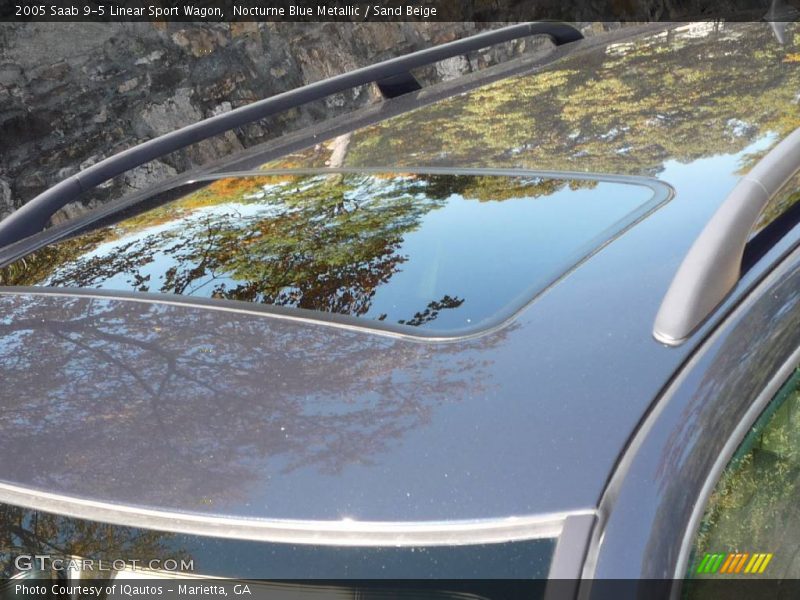 Nocturne Blue Metallic / Sand Beige 2005 Saab 9-5 Linear Sport Wagon