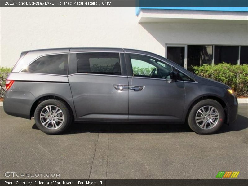 Polished Metal Metallic / Gray 2013 Honda Odyssey EX-L
