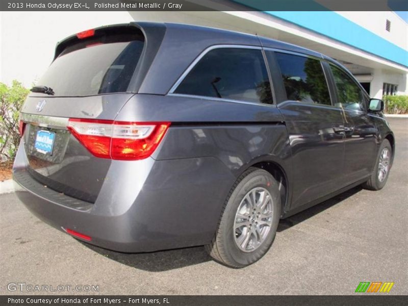 Polished Metal Metallic / Gray 2013 Honda Odyssey EX-L