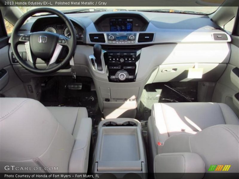 Polished Metal Metallic / Gray 2013 Honda Odyssey EX-L