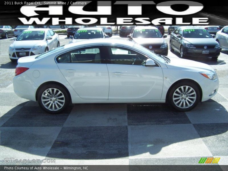 Summit White / Cashmere 2011 Buick Regal CXL