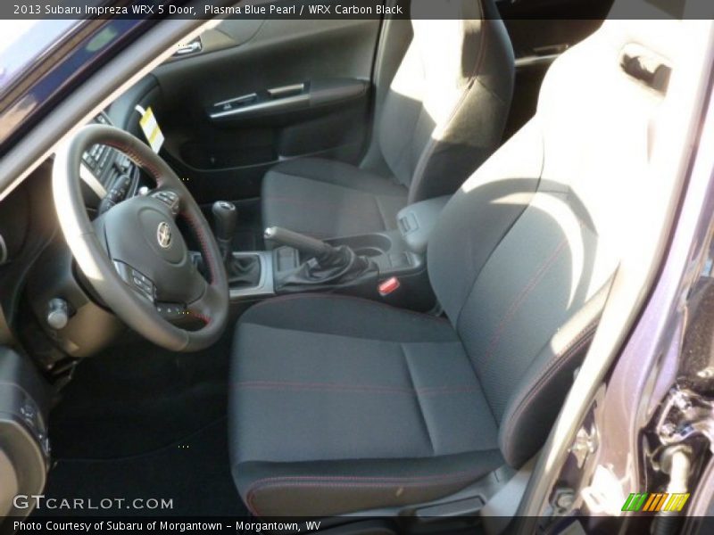 Plasma Blue Pearl / WRX Carbon Black 2013 Subaru Impreza WRX 5 Door