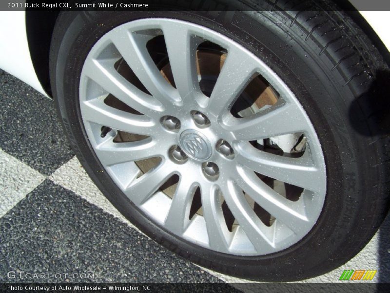 Summit White / Cashmere 2011 Buick Regal CXL