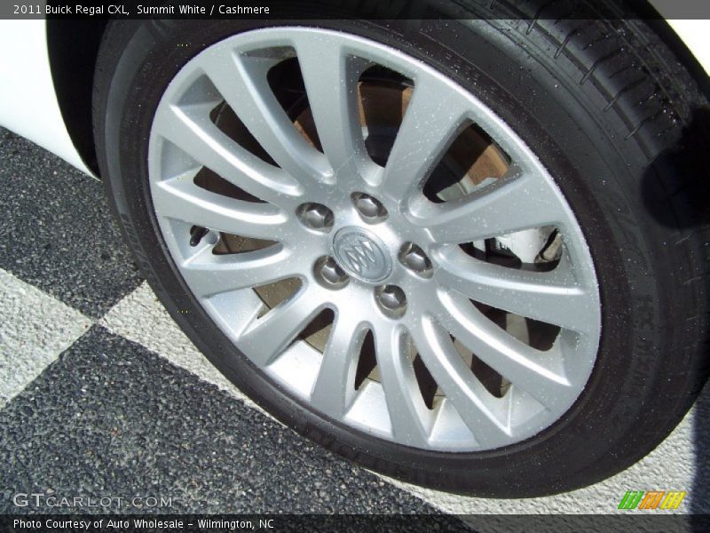 Summit White / Cashmere 2011 Buick Regal CXL