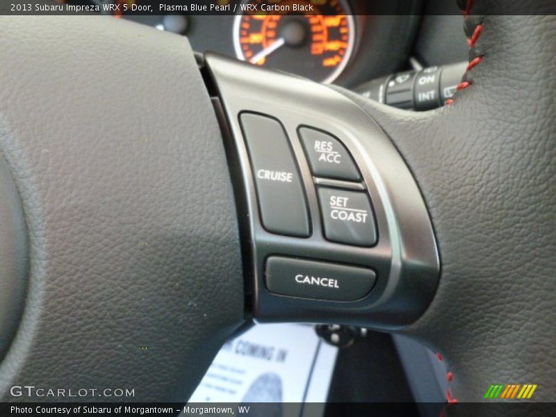 Controls of 2013 Impreza WRX 5 Door