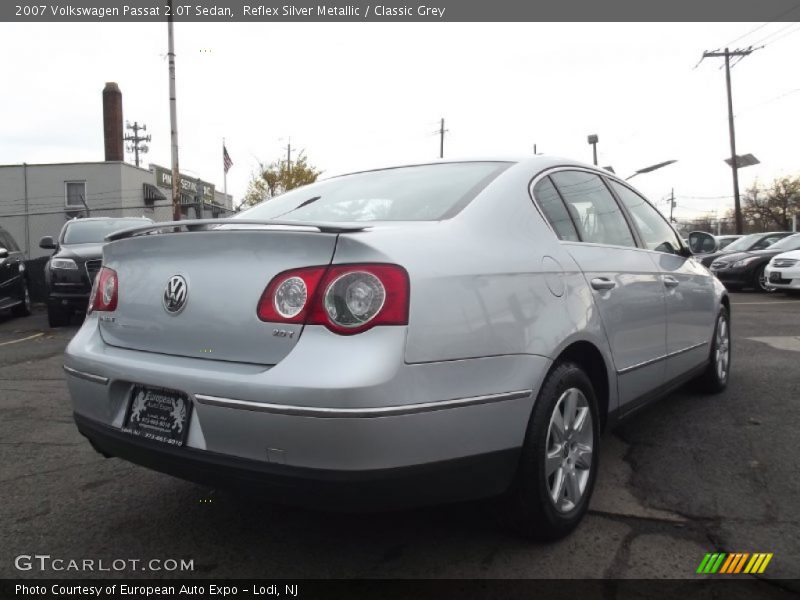 Reflex Silver Metallic / Classic Grey 2007 Volkswagen Passat 2.0T Sedan