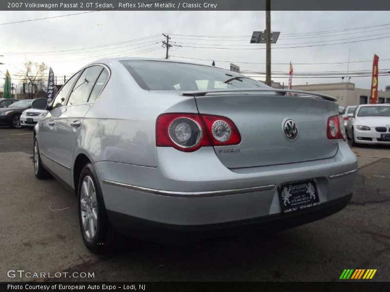 Reflex Silver Metallic / Classic Grey 2007 Volkswagen Passat 2.0T Sedan