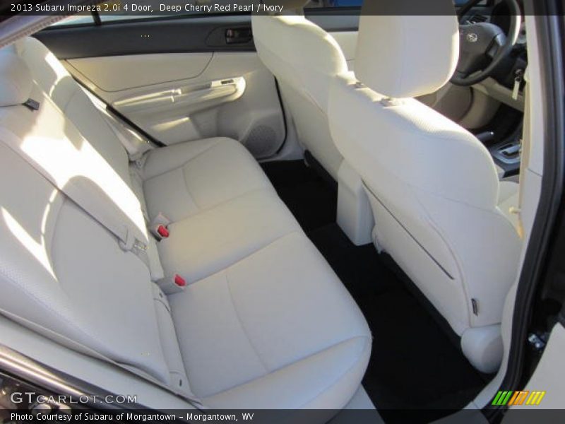 Deep Cherry Red Pearl / Ivory 2013 Subaru Impreza 2.0i 4 Door
