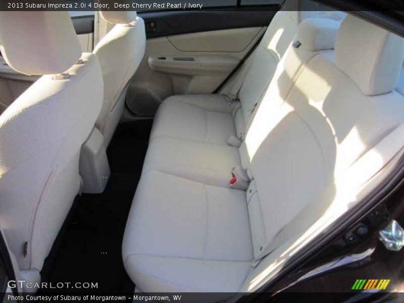Deep Cherry Red Pearl / Ivory 2013 Subaru Impreza 2.0i 4 Door
